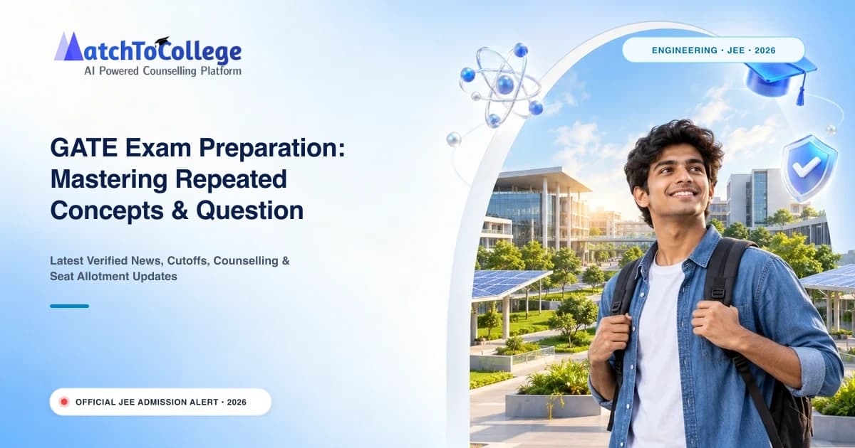 GATE Exam Preparation: Mastering Repeated Concepts & Question Patterns for Success