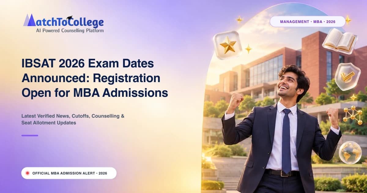 IBSAT 2026 Exam Dates Announced: Registration Open for MBA Admissions