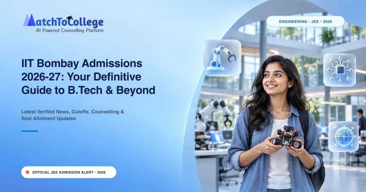 IIT Bombay Admissions 2026-27: Your Definitive Guide to B.Tech & Beyond