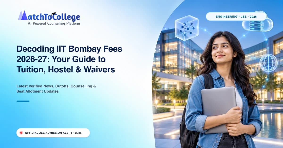 Decoding IIT Bombay Fees 2026-27: Your Guide to Tuition, Hostel & Waivers