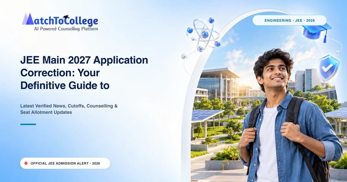 JEE Main 2027 Application Correction: Your Definitive Guide to Flawless Submission