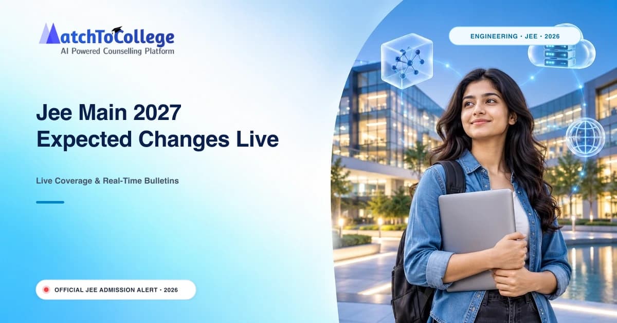 Jee Main 2027 Expected Changes Live