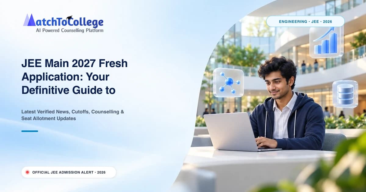 JEE Main 2027 Fresh Application: Your Definitive Guide to Re-registration & Corrections