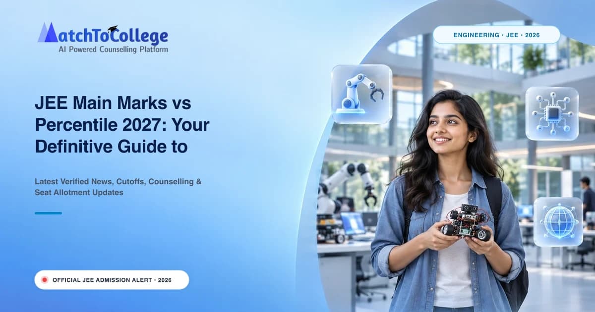 JEE Main Marks vs Percentile 2027: Your Definitive Guide to Engineering Admissions
