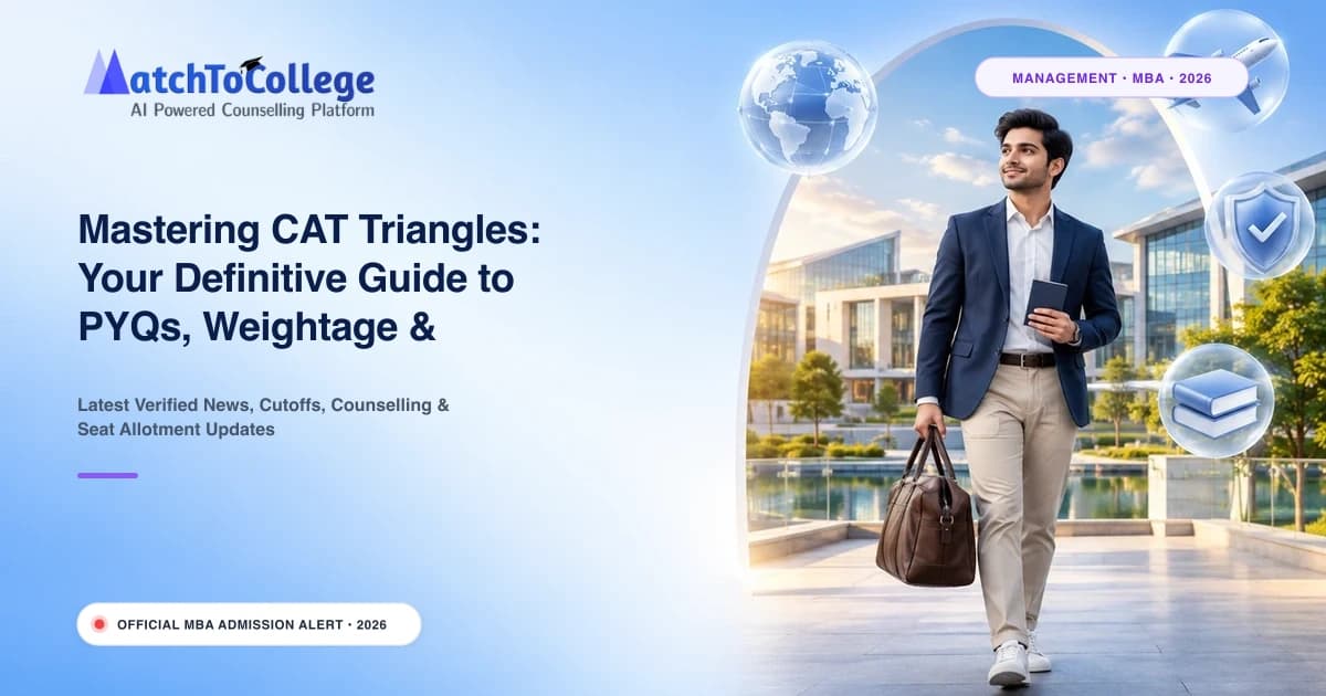 Mastering CAT Triangles: Your Definitive Guide to PYQs, Weightage & Preparation