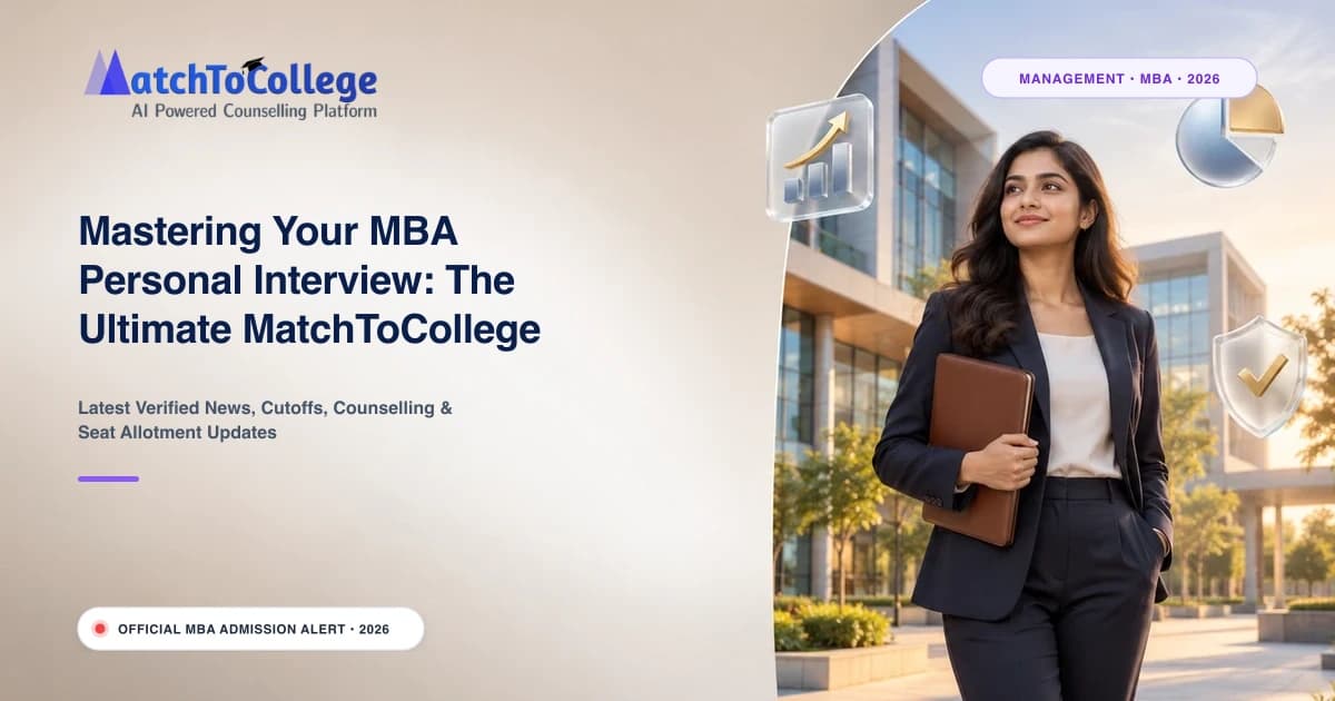 Mastering Your MBA Personal Interview: The Ultimate MatchToCollege Guide