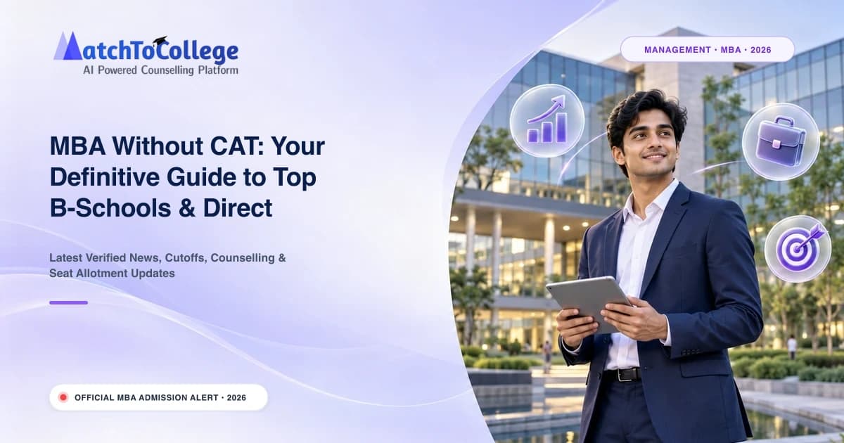 MBA Without CAT: Your Definitive Guide to Top B-Schools & Direct Admission