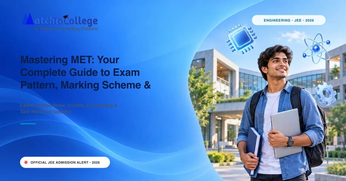 Mastering MET: Your Complete Guide to Exam Pattern, Marking Scheme & Preparation