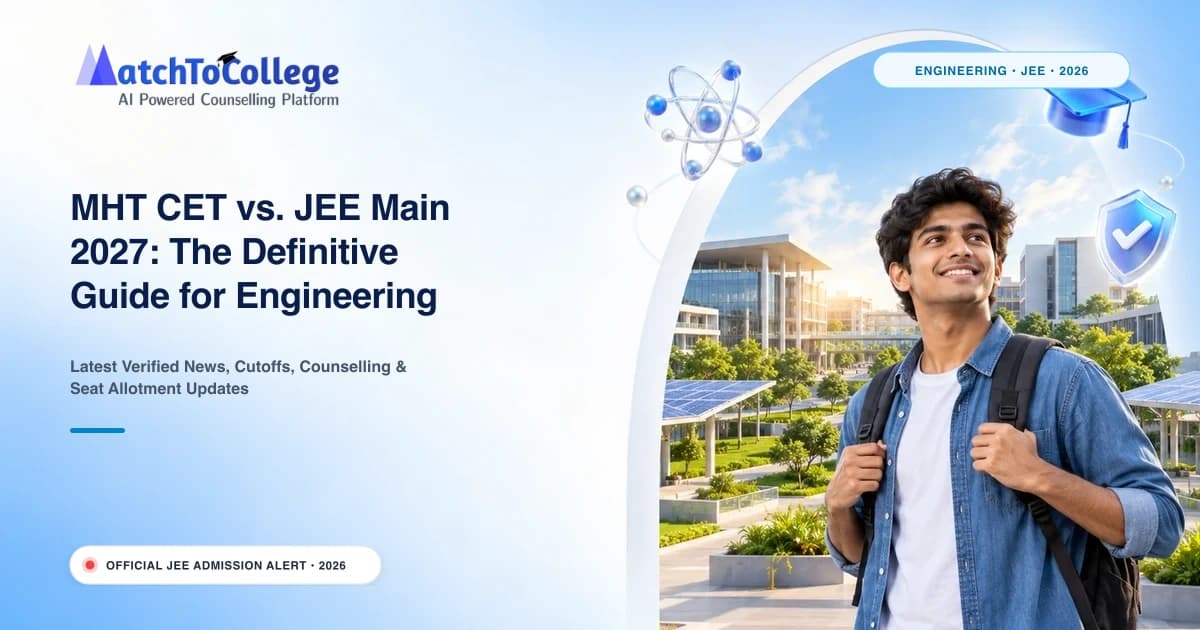 MHT CET vs. JEE Main 2027: The Definitive Guide for Engineering Aspirants