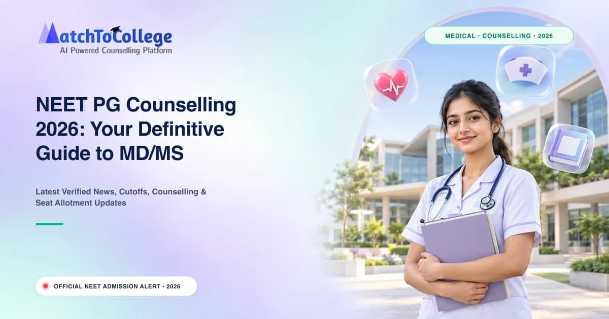 NEET PG Counselling 2026: Your Definitive Guide to MD/MS Admissions