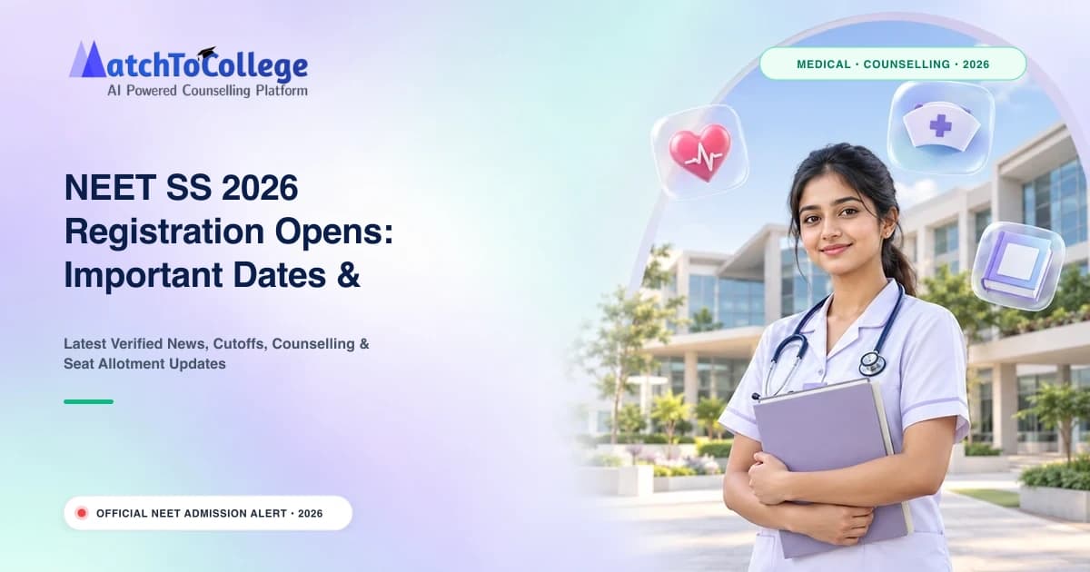 NEET SS 2026 Registration Opens: Important Dates & Application Guide