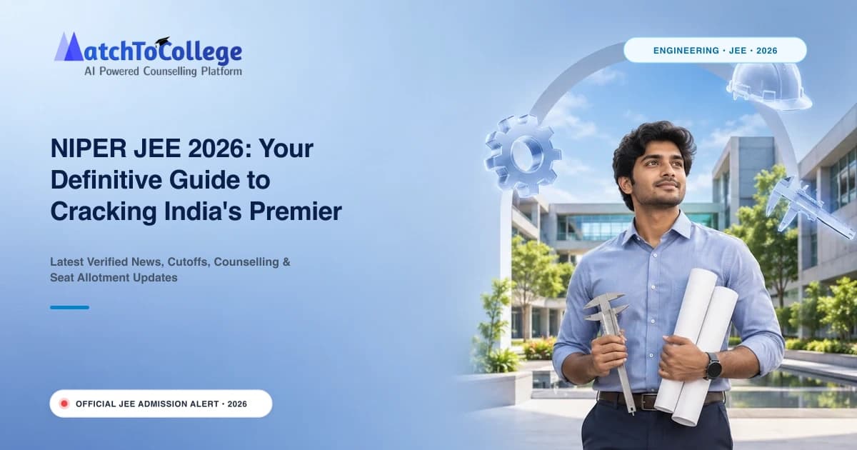 NIPER JEE 2026: Your Definitive Guide to Cracking India's Premier Pharma Entrance
