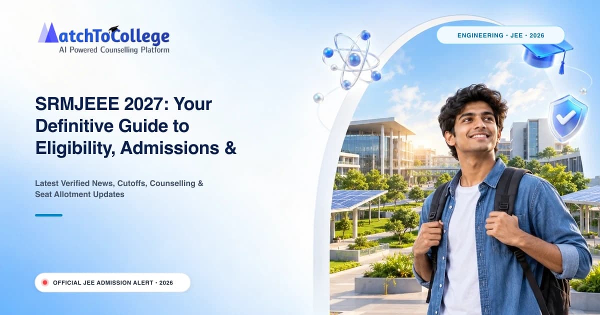 SRMJEEE 2027: Your Definitive Guide to Eligibility, Admissions & Success at SRMIST