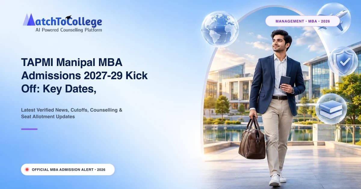 TAPMI Manipal MBA Admissions 2027-29 Kick Off: Key Dates, Eligibility & How to Apply