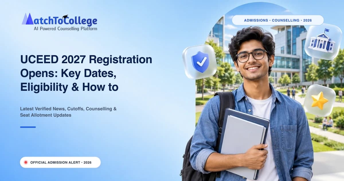 UCEED 2027 Registration Opens: Key Dates, Eligibility & How to Apply