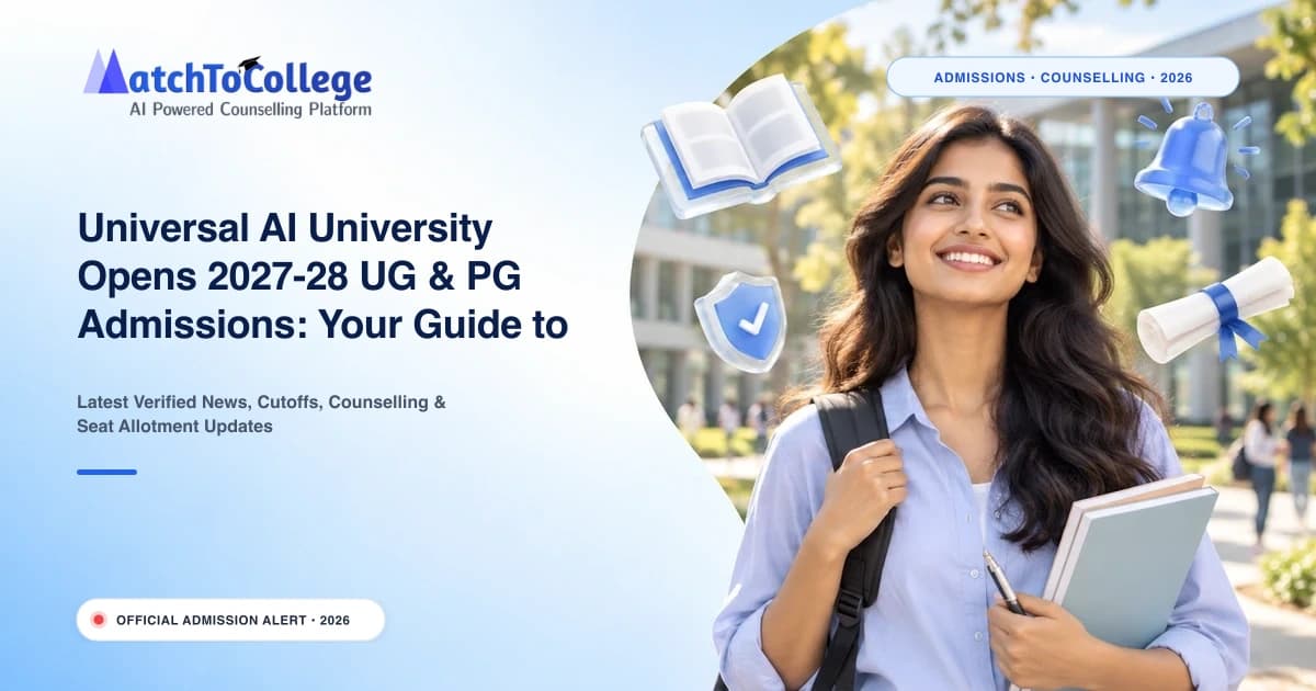 Universal AI University Opens 2027-28 UG & PG Admissions: Your Guide to Applying