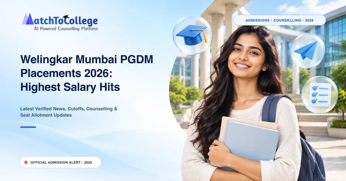 Welingkar Mumbai PGDM Placements 2026: Highest Salary Hits ₹20.7 LPA