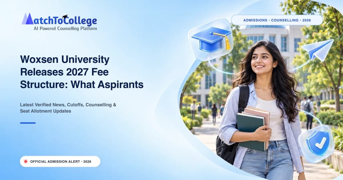 Woxsen University Releases 2027 Fee Structure: What Aspirants Need to Know
