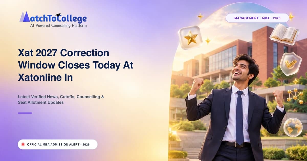 Xat 2027 Correction Window Closes Today At Xatonline In