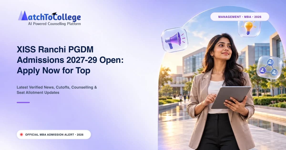 XISS Ranchi PGDM Admissions 2027-29 Open: Apply Now for Top Management Programs