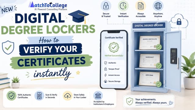 Digital Degree Lockers: Verify Certificates Instantly | MatchToCollege